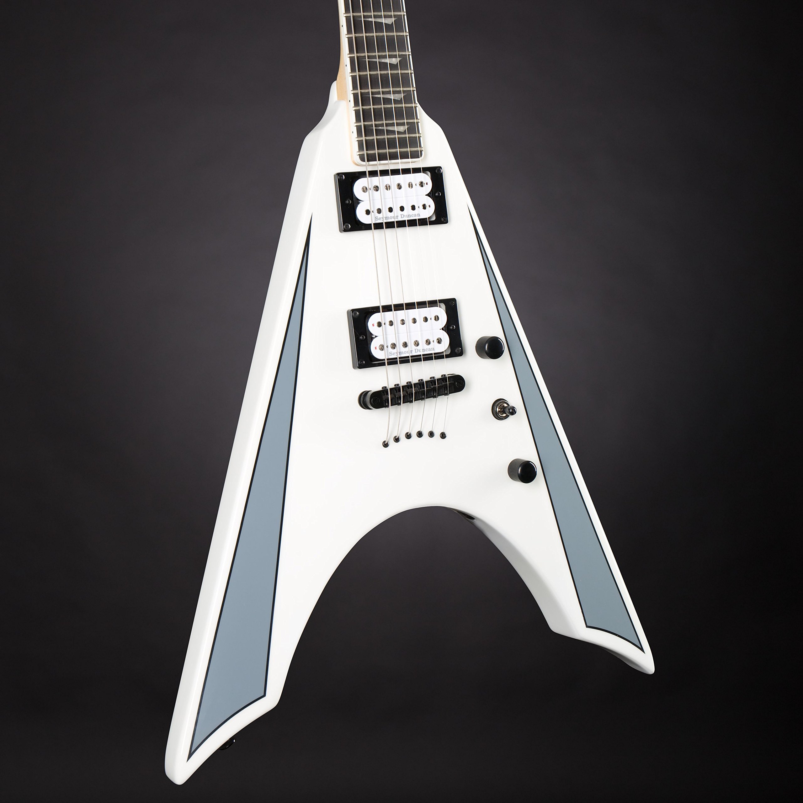 Kramer KNV-PLAWBH1 Nite V Plus Guitar - Alpine White : Amazon.co